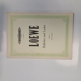 Balladen und Lieder Band I Tiefe Stimme Nr. 2961 a