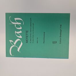 Motete O Jesu Christ, my Life and Light VWV 118