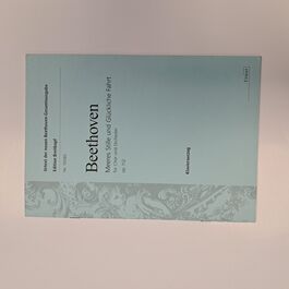 Meeres Stille und Glückliche Fahrt für Chor und Orchester Op. 112