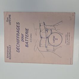 Déchiffrages pour Batterie 2 Cahier
