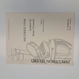 Studien für Kleine Trommel Heft 1