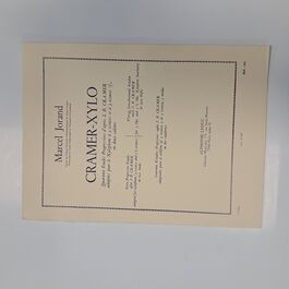 Cramer-Xylo 1º Parte Cuarenta Estudios Progresivos según J.B. Cramer Adaptados para el Xilófono de 3 Octavas Cramer-Xylo 1º Parte Cuarenta Estudios Progresivos según J.B. Cramer Adaptados para el Xilófono de 3 Octavas