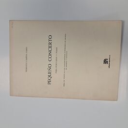 Pequeño Concierto para Percusión y Piano