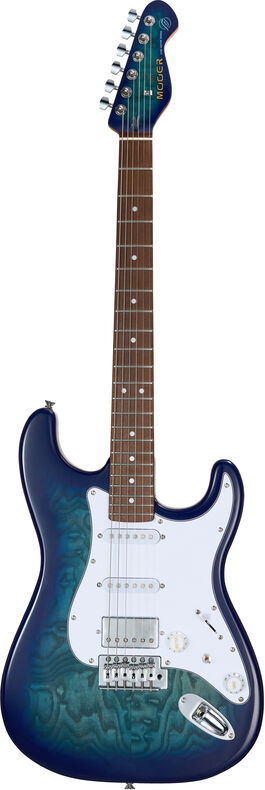 Guitarra Electrica con Usb/Midi Integrado Mooer Msc20 Pro Ocean Blue