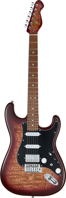 Guitarra Electrica con Usb/Midi Integrado Mooer Msc20 Pro Amber Brown