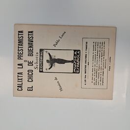 Calixta la prestamista o el Chico de Buenavista