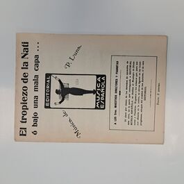 El Tropiezo de la Nati o bajo una Mala Capa…