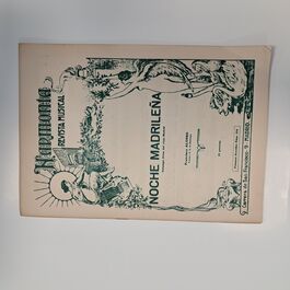 Noche Madrileña Estampa Lírica del Viejo Madrid