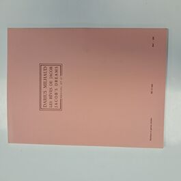 Jacob’s Dreams for Hautbois, Violon, Alto, Cello, C. Basse Jacob’s Dreams for Hautbois, Violon, Alto, Cello, C. Basse