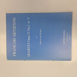 Quartet Opus 73 No. 2 in F for Basson and Strings