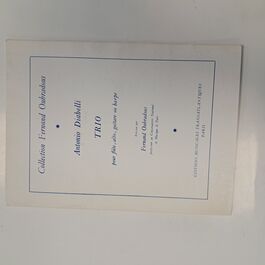 Trio pour flûte, alto, guitare ou harpe