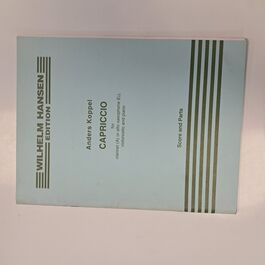 Capriccio for Clarinet or Alto Saxophone Eb Violoncello and Piano