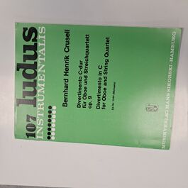 Divertimento in C for Oboe and String Quartet