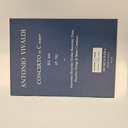 Concerto in C Major RV 444 Flute, Strings & Basso Continuo
