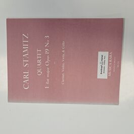 Quartet E flat major Opus 19 nº 3 Clarinet, Violin, Viola & Cello