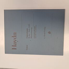 Concertante B-dur Hob 105 Klavierauszug Concertante B-dur Hob 105 Klavierauszug