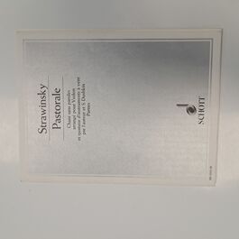 Pastorale Quatutor Stravinsky Pastorale Quatutor Stravinsky