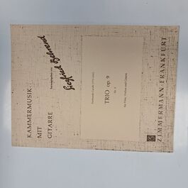 Trio Op. 9 Nr 2 für Flöte, Violine und Gitarre Trio Op. 9 Nr 2 für Flöte, Violine und Gitarre