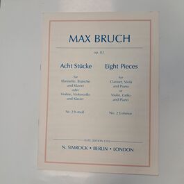 Eight Pieces for Clarinet, Viola and Piano Eight Pieces for Clarinet, Viola and Piano