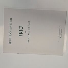 Trio for Flute, cello and Piano Trio for Flute, cello and Piano