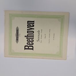 Serenade D Major Opus 25 Flauto, Violino, Viola Serenade D Major Opus 25 Flauto, Violino, Viola