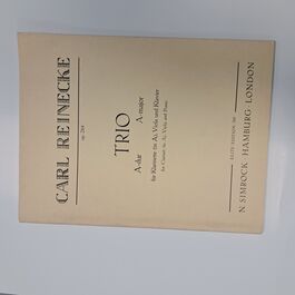 Trio A-Major for Clarinet in A, Viola and Piano Trio A-Major for Clarinet in A, Viola and Piano