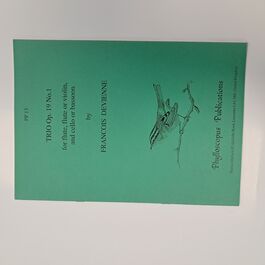 Trio Op. 19 No. 1 for Flute, Flute or Violin, and Cello or Basson Trio Op. 19 No. 1 for Flute, Flute or Violin, and Cello or Basson