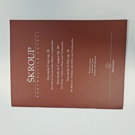 Trio Facile in F Major Op. 28 for Piano, Violin or Flute and Violoncello Trio Facile in F Major Op. 28 for Piano, Violin or Flute and Violoncello