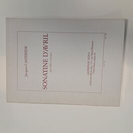 Sonate D’Avril pour Flûte et Guitare Sonate D’Avril pour Flûte et Guitare
