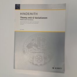 Thema and 6 Variations Very Easy Pieces for Basson and Violoncello Thema and 6 Variations Very Easy Pieces for Basson and Violoncello