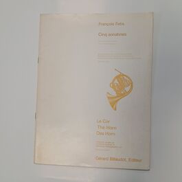 Cinq Sonatines Le Cor Cinq Sonatines Le Cor