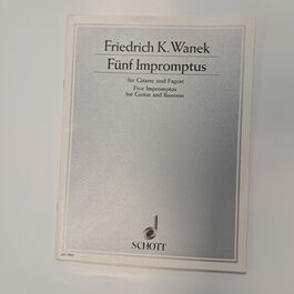 Five Impromptus for Guitar and Basson