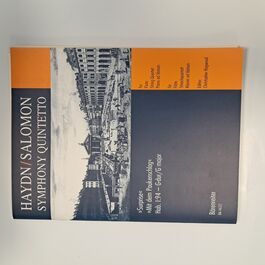 Symphony Quinteto after Symphony No. 94 “Surprise” for Flute, String Quartet and Piano Symphony Quinteto after Symphony No. 94 “Surprise” for Flute, String Quartet and Piano