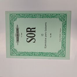 Sor 12 Estudios para Guitarra Op. 35
