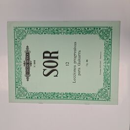 Sor 12 Estudios para Guitarra Op. 31