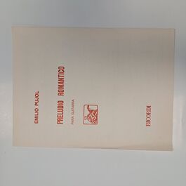 Preludio Romántico para Guitarra Emilio Pujol