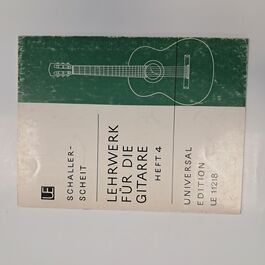 Lehrwerk für die Gitarre Heft 4