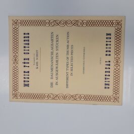 Different Types of Thumb Action in Selected Pieces