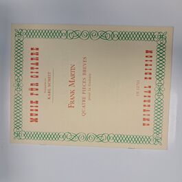 Quatre Pieces Breves pour la Guitare