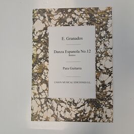 Danza Española No. 12 “Bolero” para Guitarra