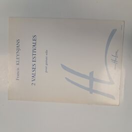 2 Valses Estivales pour Guitare Solo