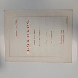 Danza de la Gitana Guitare