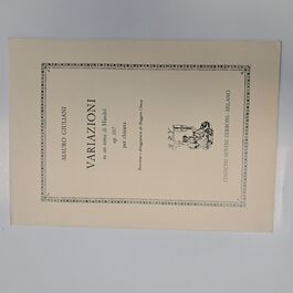 Variazioni su un Tema di Händel Op. 107 per Chitarra