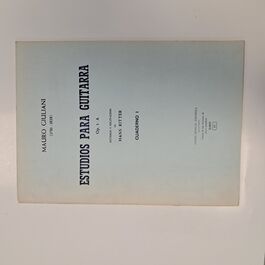 Estudios para Guitarra Op. 1 A Cuderno 1
