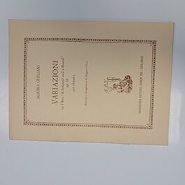 Variazioni su l´Aria “A Schisserl und a Reindl” Op. 38 per Chitarra