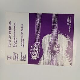 Three Venezuelan Waltzes for Guitar