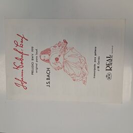 Preludio BWV 999 Original para Laud Transcripción para Guitarra