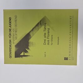 Drei Alte Tänze aus Florenz für Gitarre