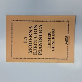 La moderna Ejecución Pianística