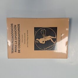 Temas Pedagógicos para la Oposición de Conservatorios